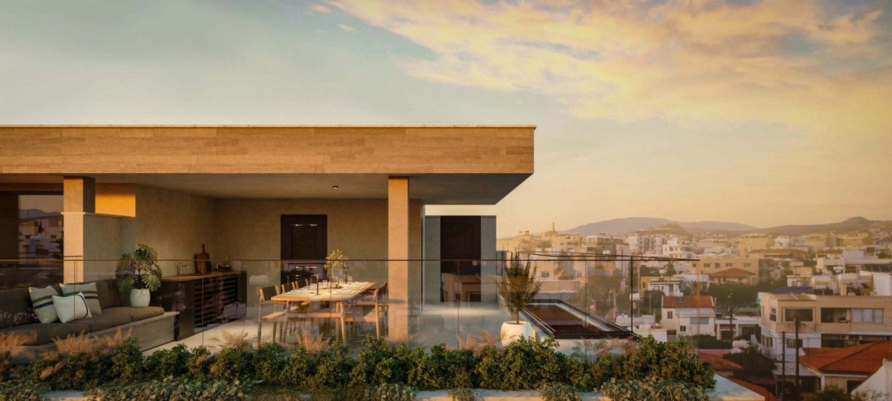 Apartment (Penthouse) in Agios Nektarios, Limassol for Sale