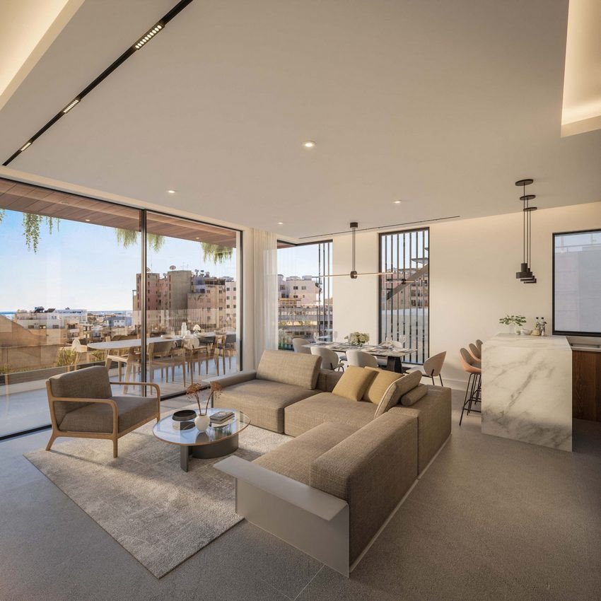 Apartment (Penthouse) in Agios Nektarios, Limassol for Sale