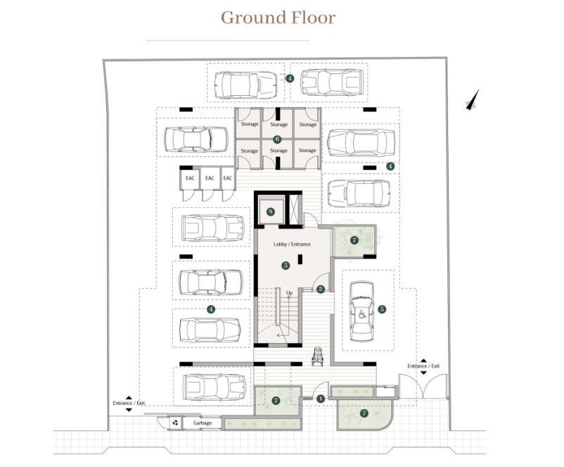 Apartment (Penthouse) in Agios Nektarios, Limassol for Sale