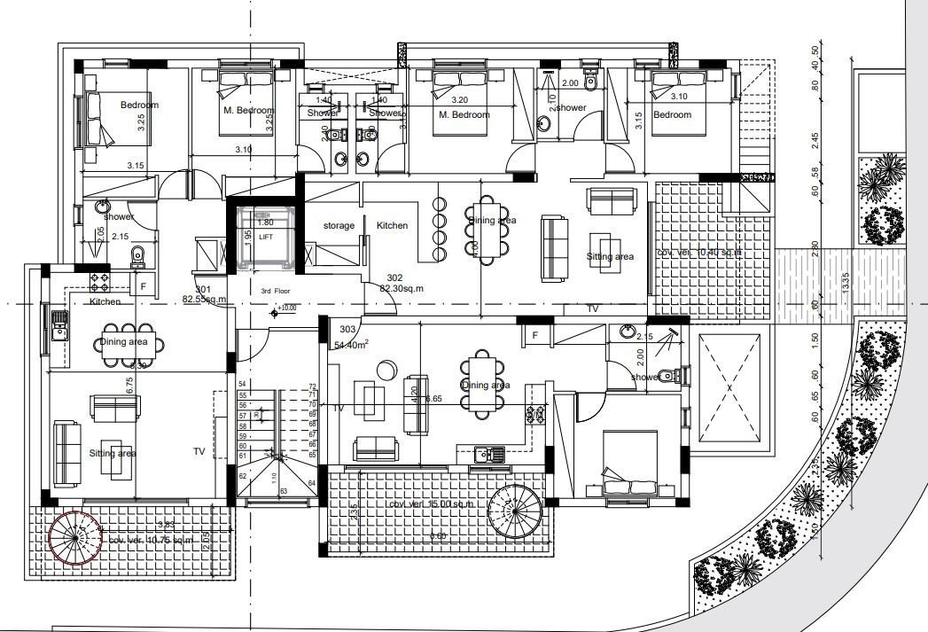 Apartment (Penthouse) in Vergina, Larnaca for Sale