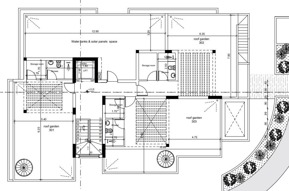 Apartment (Penthouse) in Vergina, Larnaca for Sale