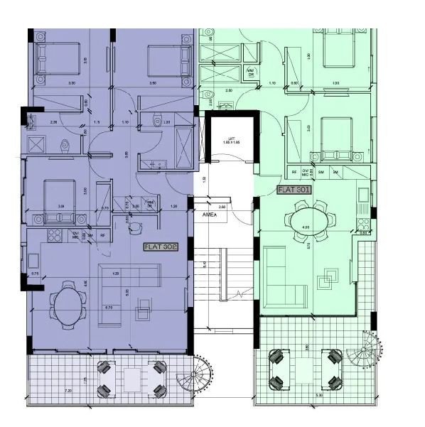 Apartment (Penthouse) in Omonoias, Limassol for Sale