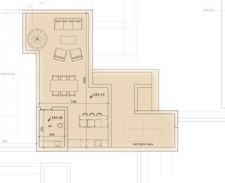 Apartment (Penthouse) in Agia Fyla, Limassol for Sale