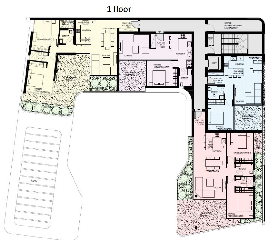 Apartment (Flat) in Potamos Germasoyias, Limassol for Sale