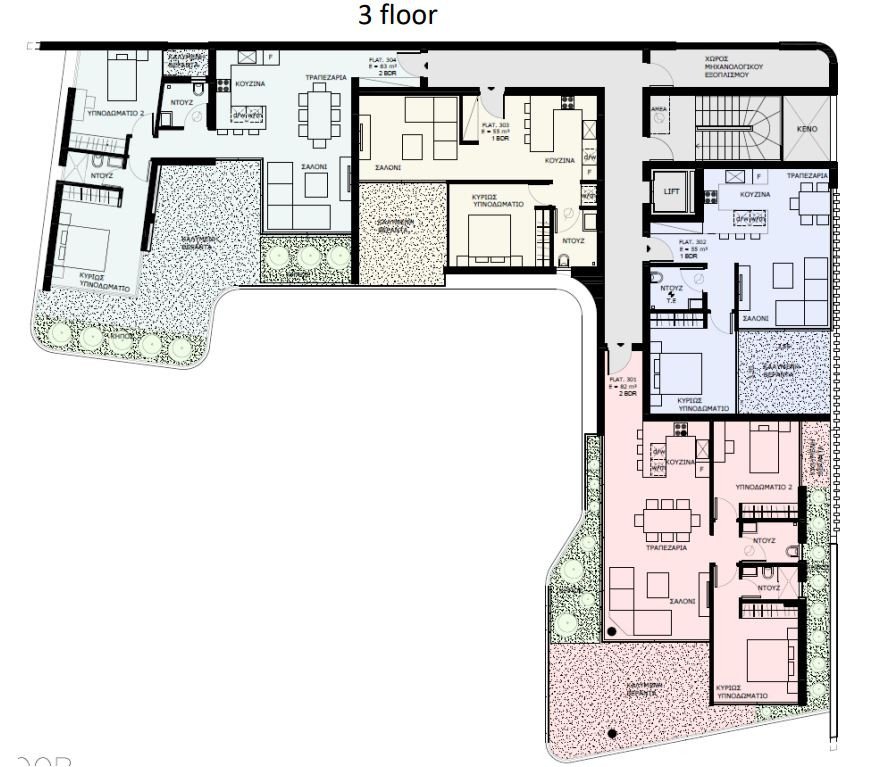 Apartment (Flat) in Potamos Germasoyias, Limassol for Sale