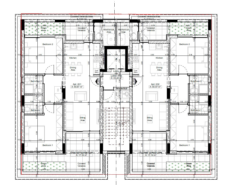 Apartment (Flat) in Germasoyia Village, Limassol for Sale