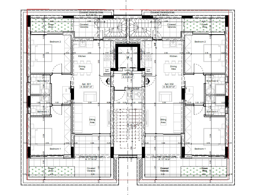 Apartment (Penthouse) in Germasoyia Village, Limassol for Sale