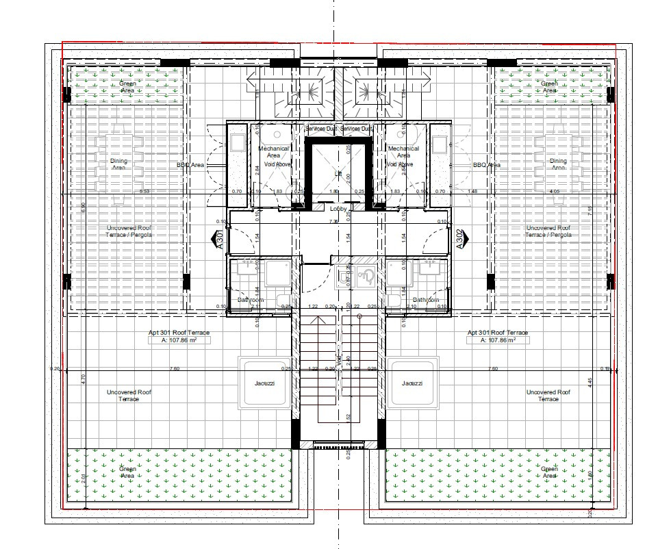 Apartment (Penthouse) in Germasoyia Village, Limassol for Sale