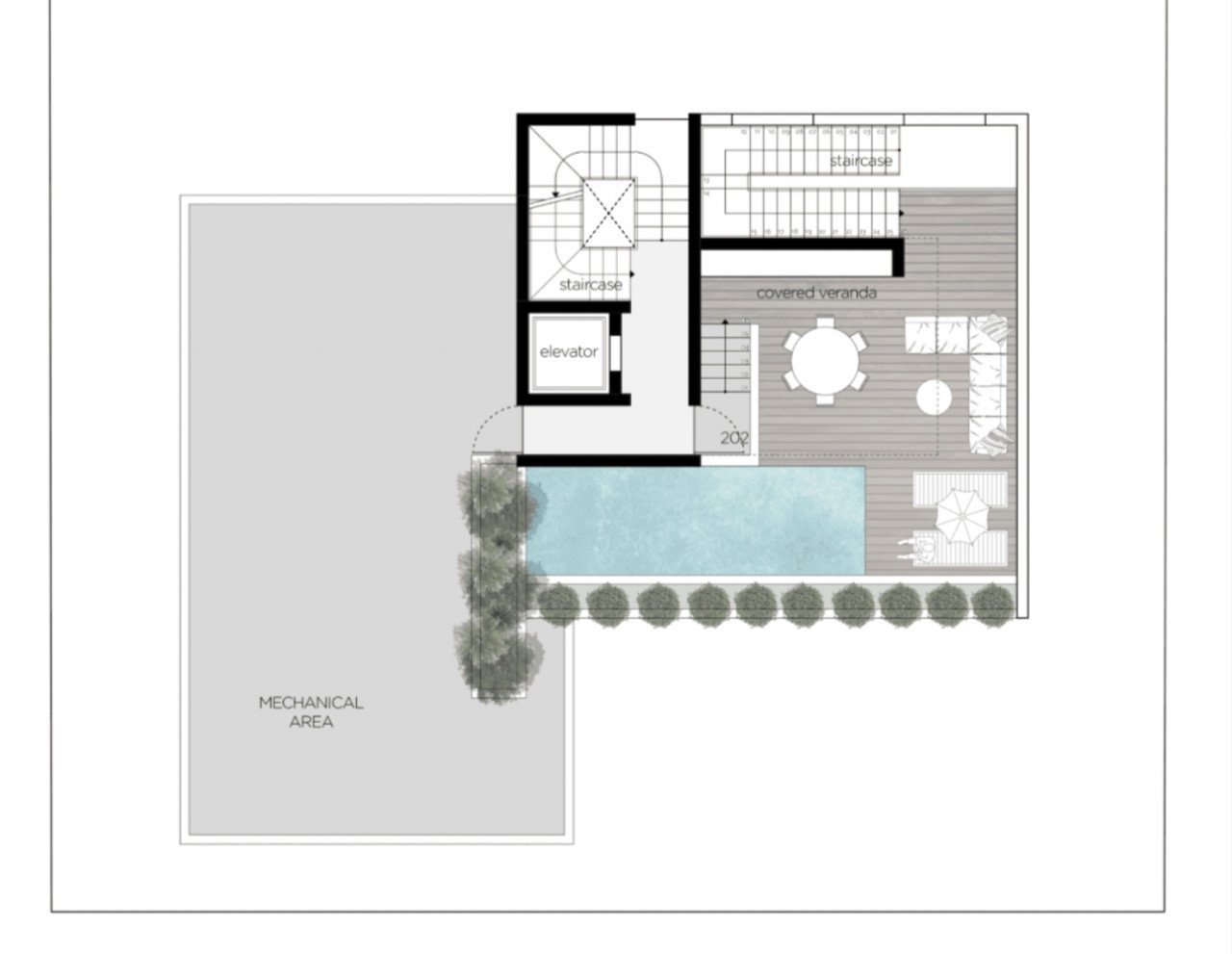 Apartment (Penthouse) in Germasoyia Village, Limassol for Sale