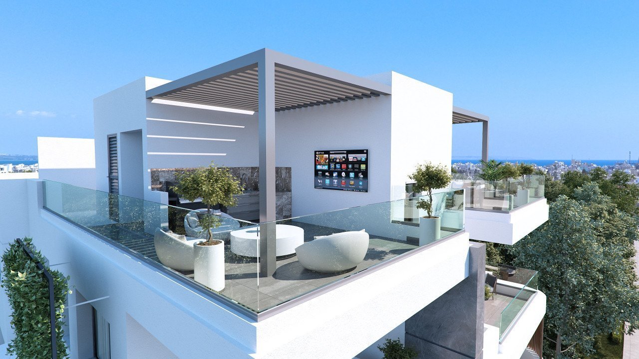 Apartment (Penthouse) in City Area, Larnaca for Sale