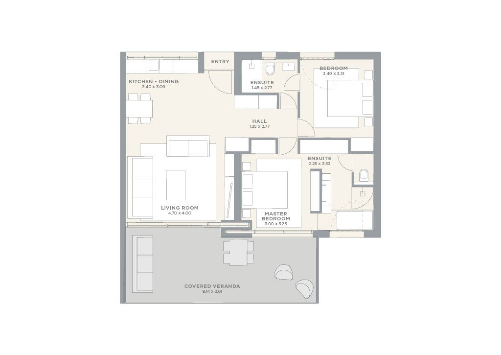 Apartment (Flat) in Tsada, Paphos for Sale