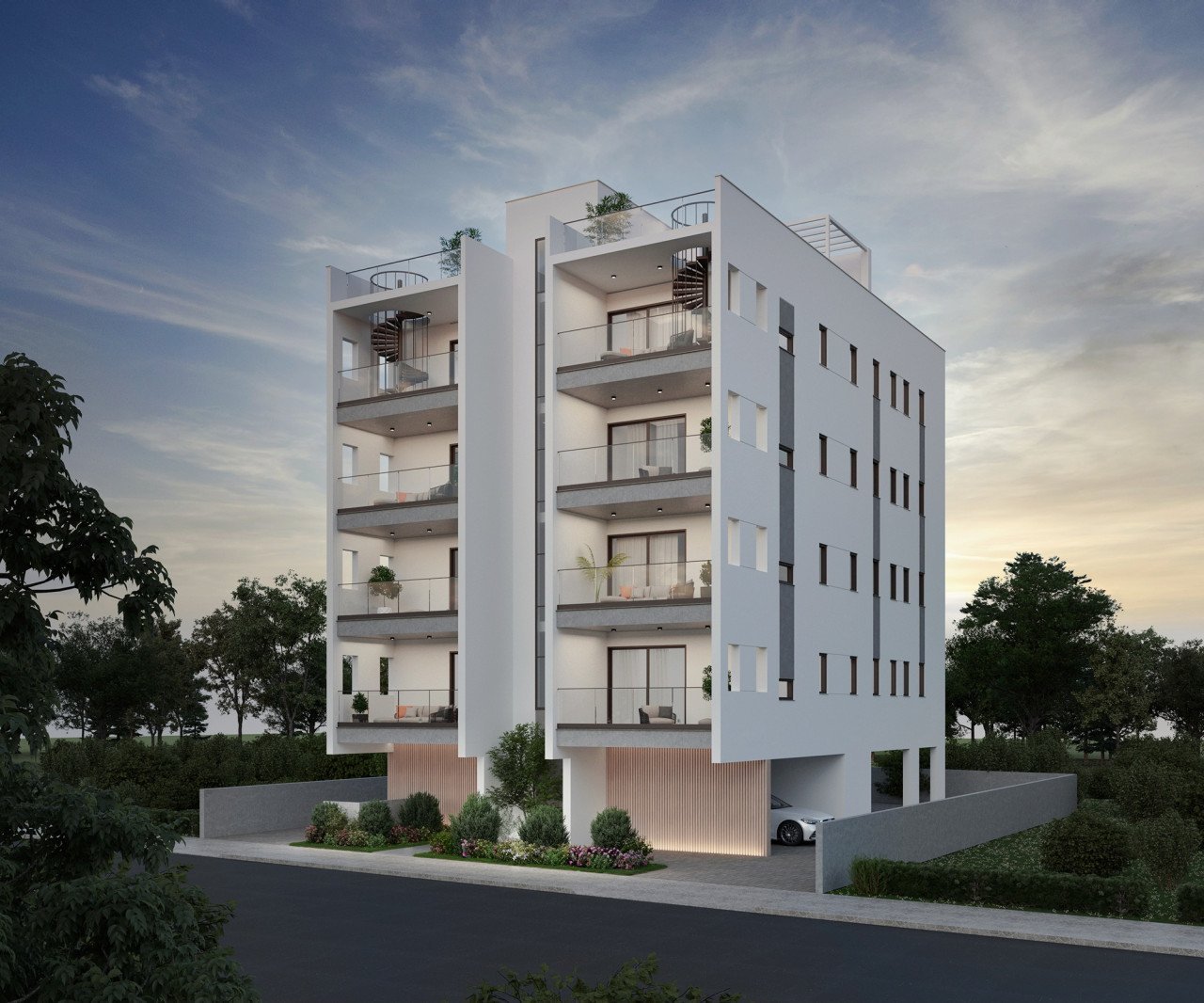 Apartment (Penthouse) in Drosia, Larnaca for Sale