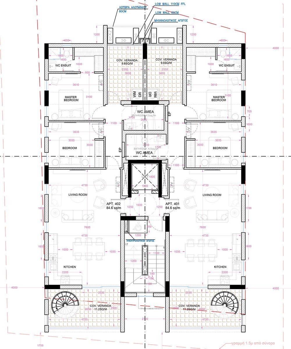 Apartment (Penthouse) in Drosia, Larnaca for Sale