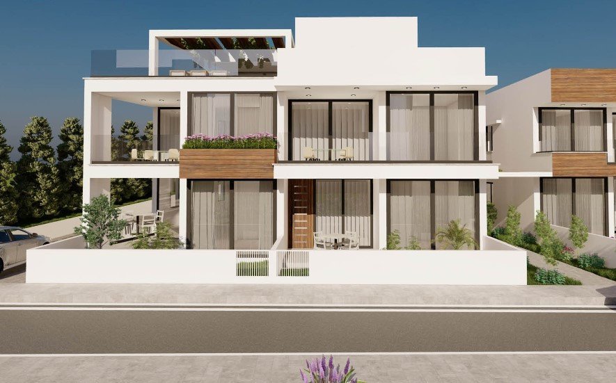 Apartment (Penthouse) in Livadia, Larnaca for Sale