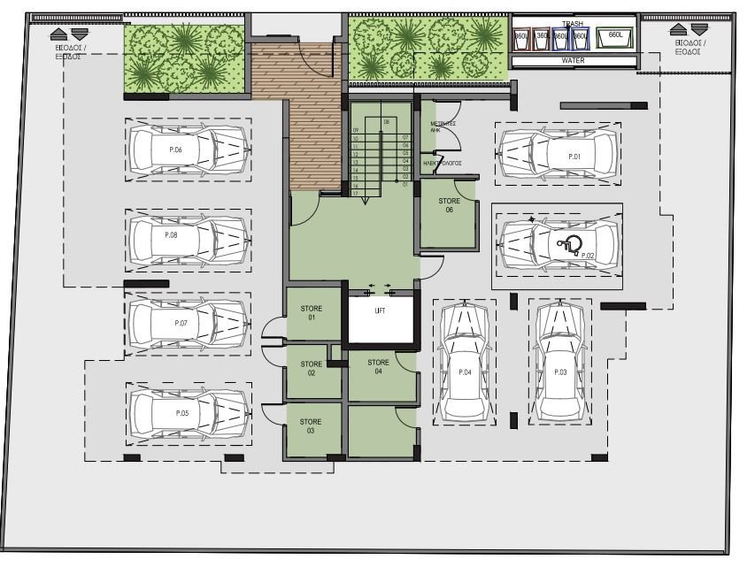 Apartment (Penthouse) in Columbia, Limassol for Sale