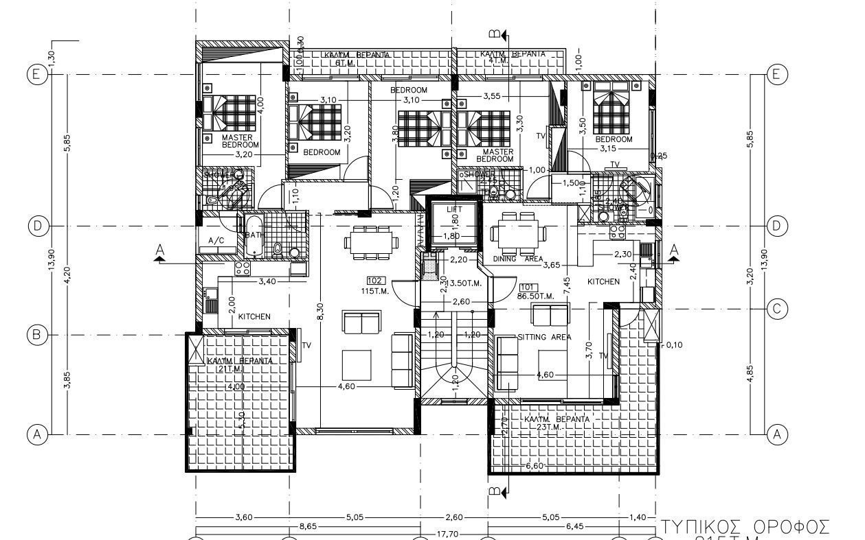 Apartment (Flat) in Naafi, Limassol for Sale