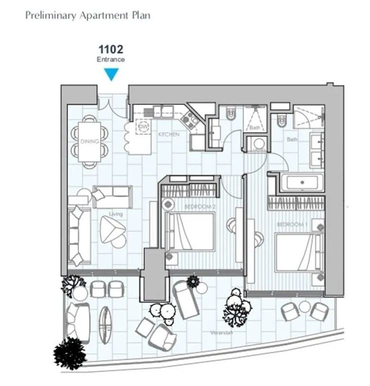 Apartment (Flat) in Limassol Marina Area, Limassol for Sale