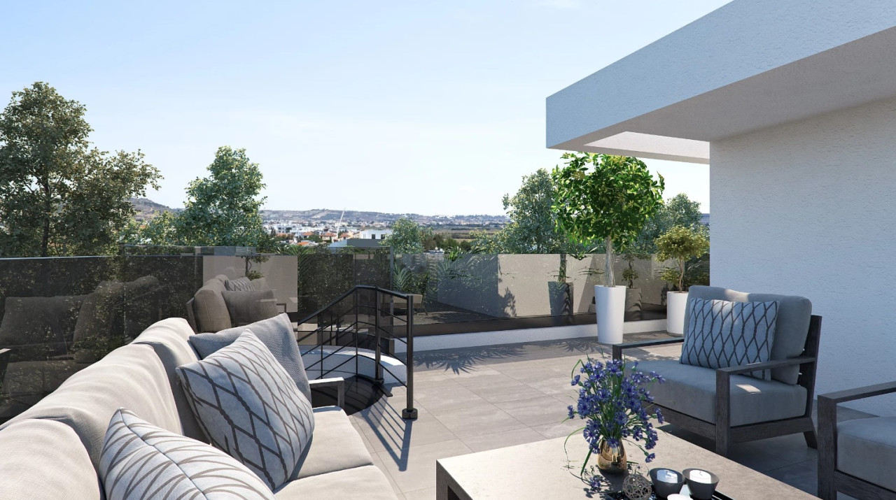 Apartment (Penthouse) in Livadia, Larnaca for Sale