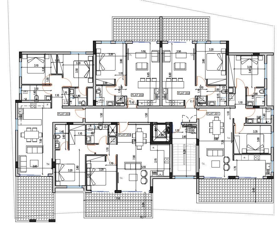 Apartment (Penthouse) in Salamina Stadium, Larnaca for Sale