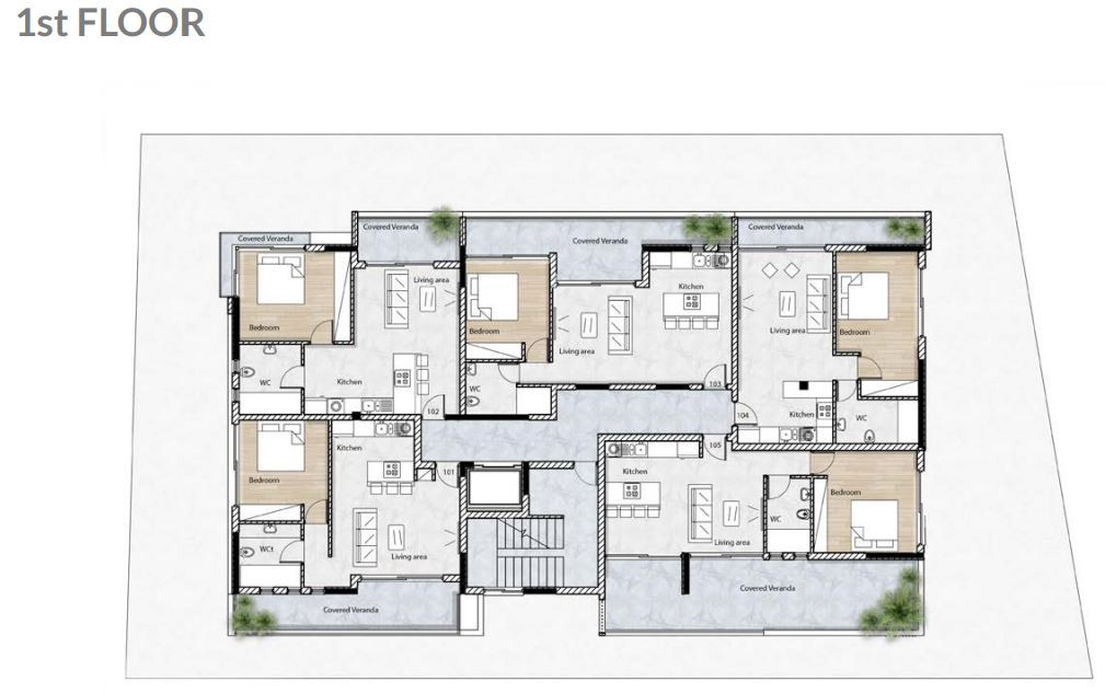 Apartment (Flat) in Mesa Geitonia, Limassol for Sale