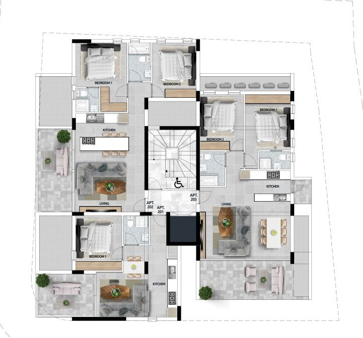 Apartment (Flat) in Larnaca Centre, Larnaca for Sale