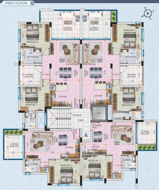 Apartment (Flat) in Aradippou, Larnaca for Sale
