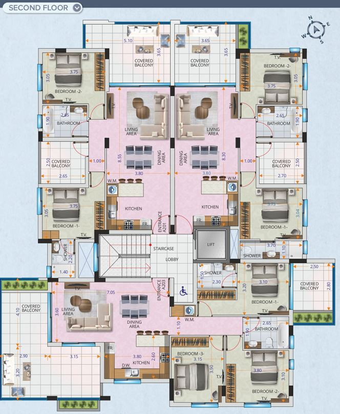 Apartment (Flat) in Aradippou, Larnaca for Sale