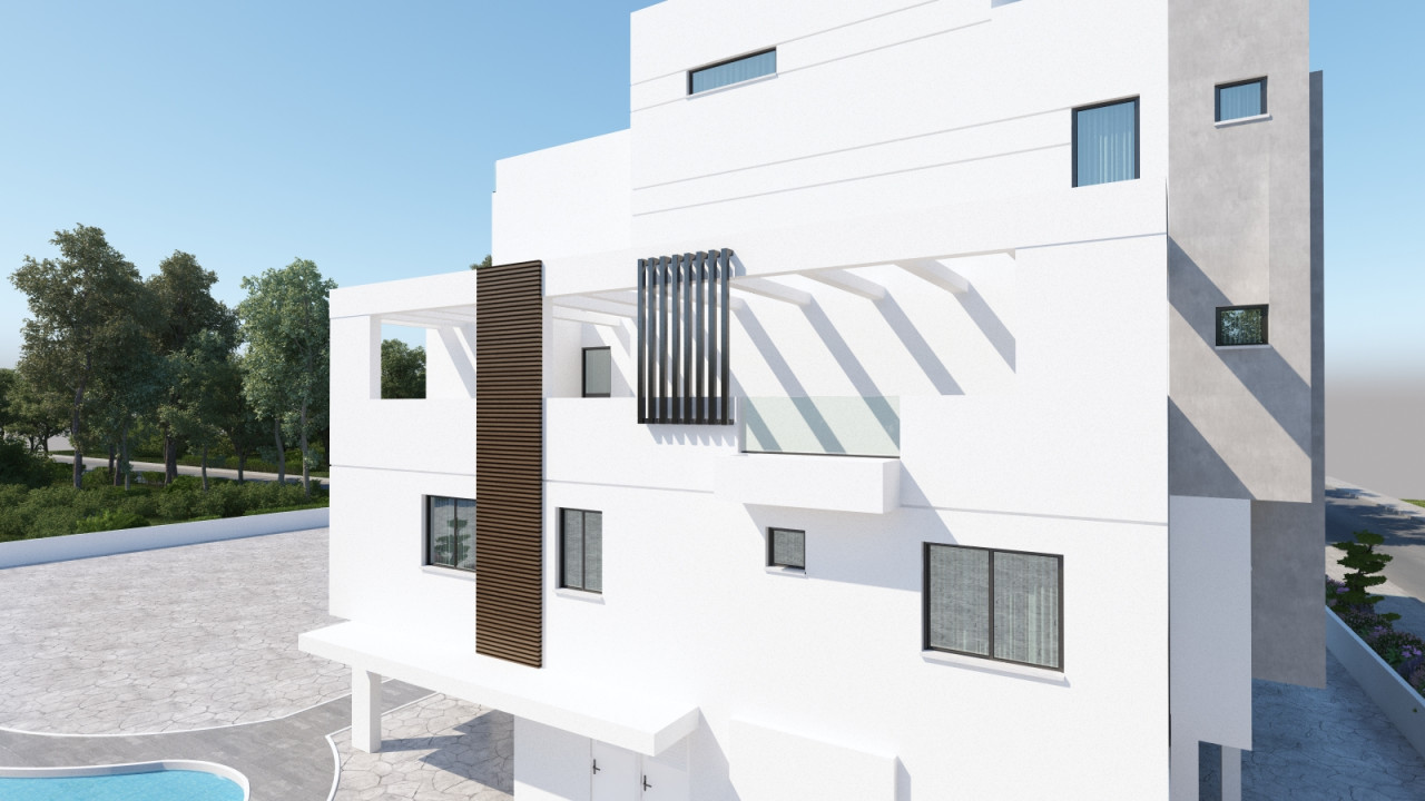 Apartment (Penthouse) in Aradippou, Larnaca for Sale