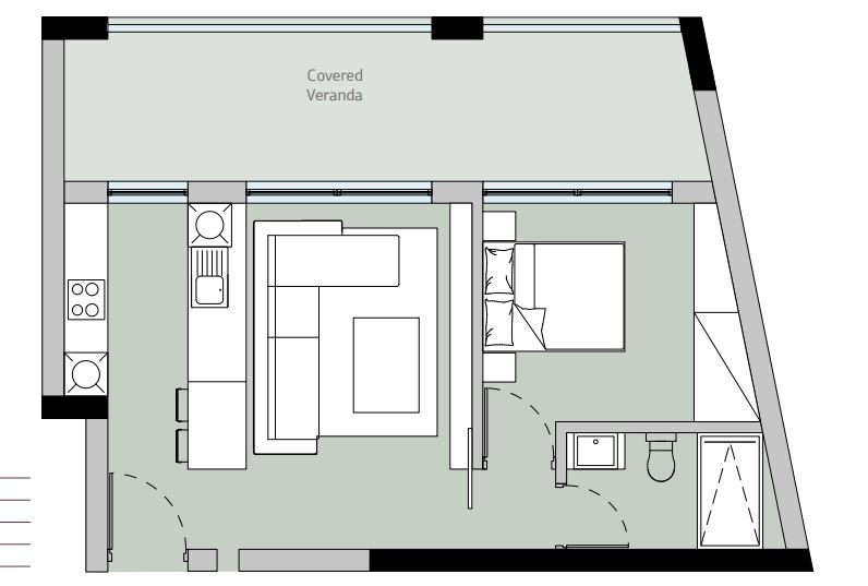 Apartment (Flat) in Green Area, Limassol for Sale