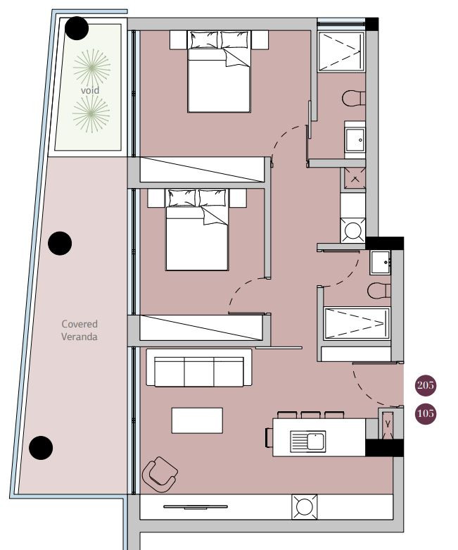 Apartment (Flat) in Green Area, Limassol for Sale
