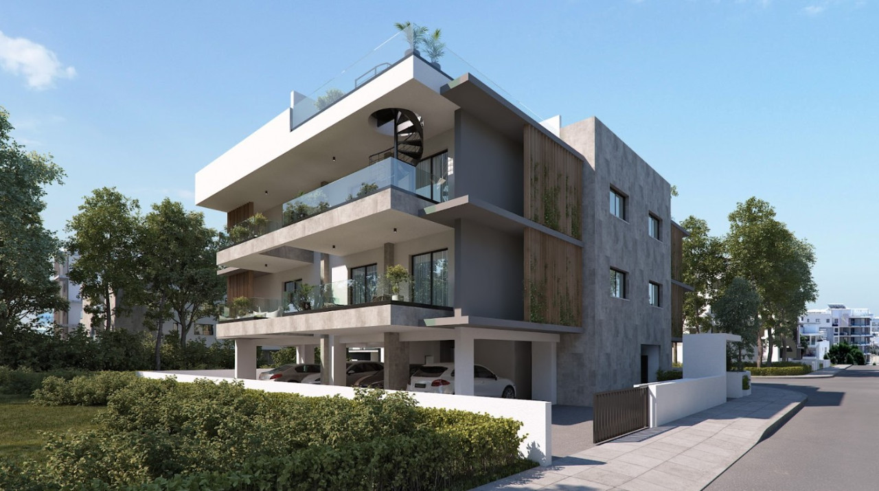 Apartment (Penthouse) in Asomatos, Limassol for Sale