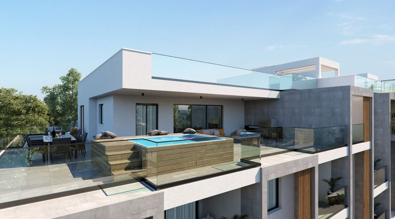 Apartment (Penthouse) in Oroklini, Larnaca for Sale