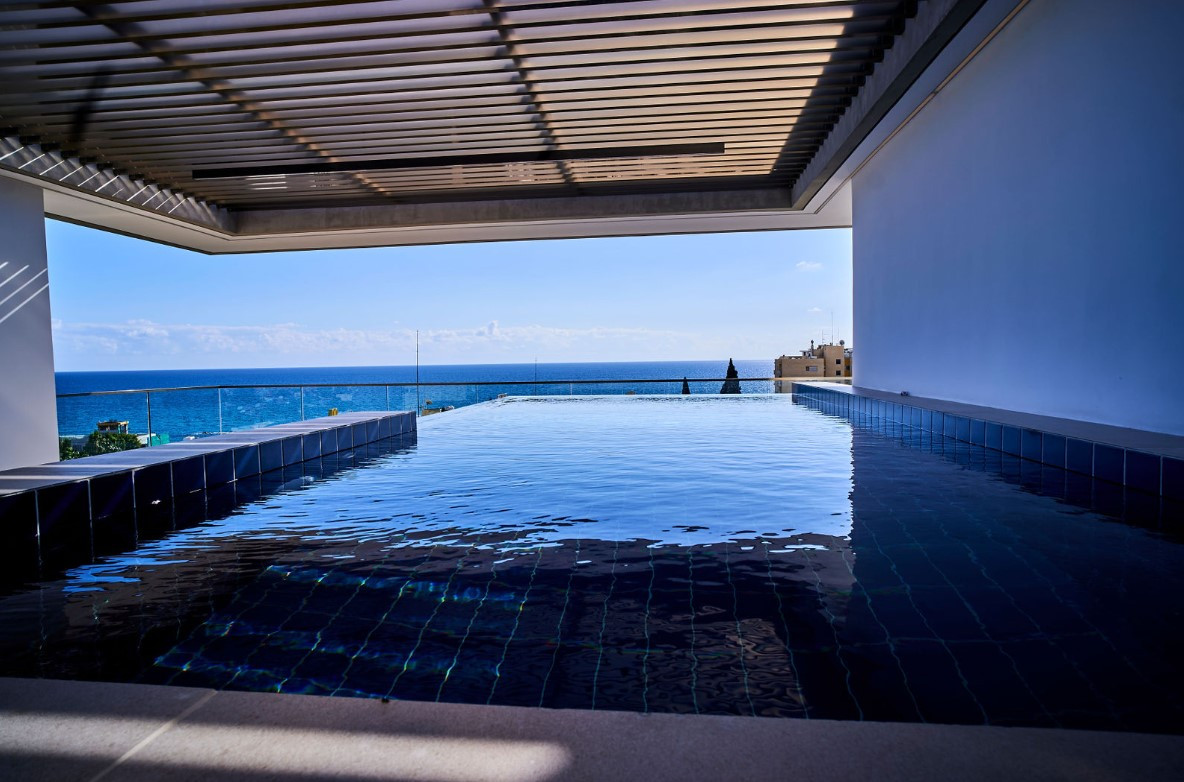 Apartment (Penthouse) in Germasoyia Tourist Area, Limassol for Sale