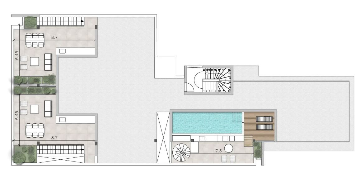 Apartment (Penthouse) in Linopetra, Limassol for Sale