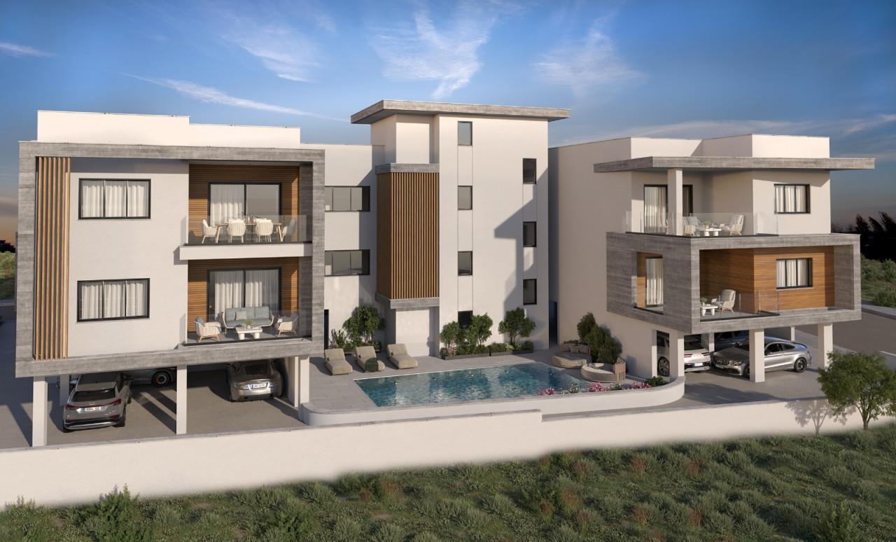 Apartment (Flat) in Chlorakas, Paphos for Sale