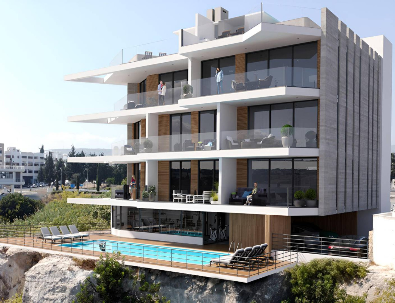 Apartment (Flat) in City Center, Paphos for Sale