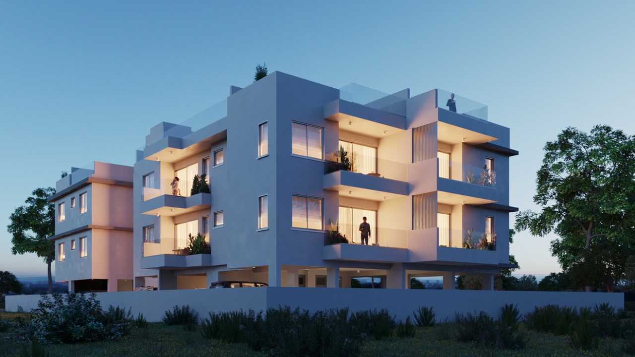 Apartment (Flat) in Oroklini, Larnaca for Sale