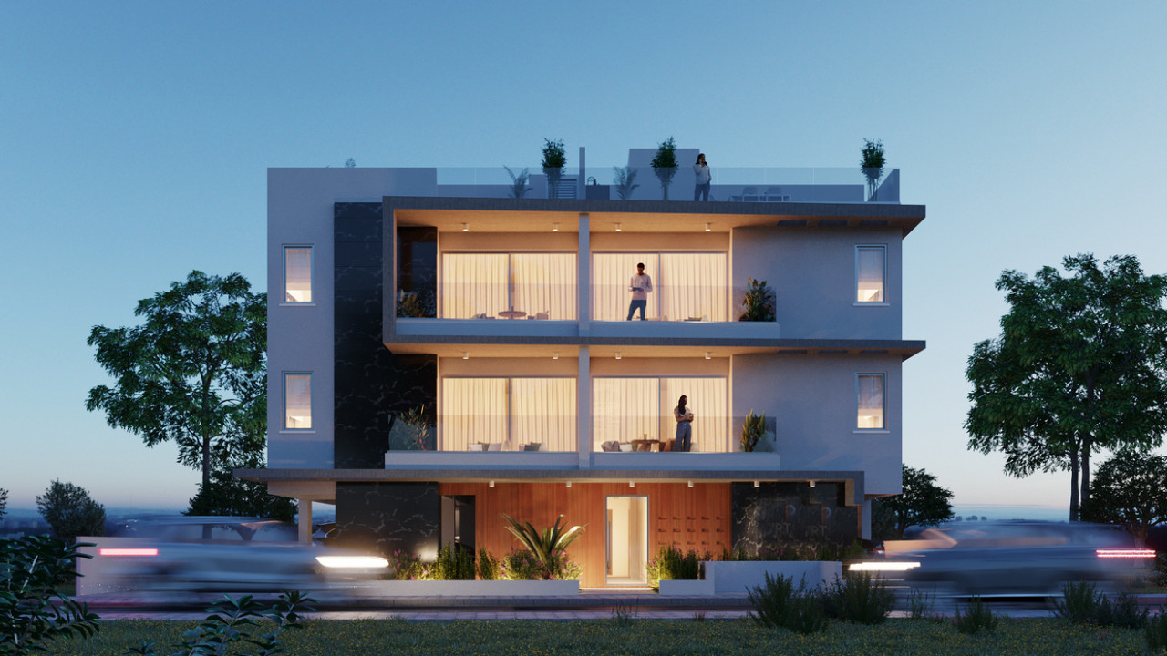 Apartment (Penthouse) in Oroklini, Larnaca for Sale