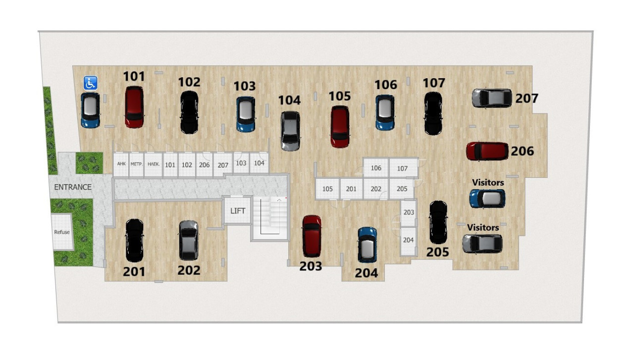 Apartment (Penthouse) in Oroklini, Larnaca for Sale