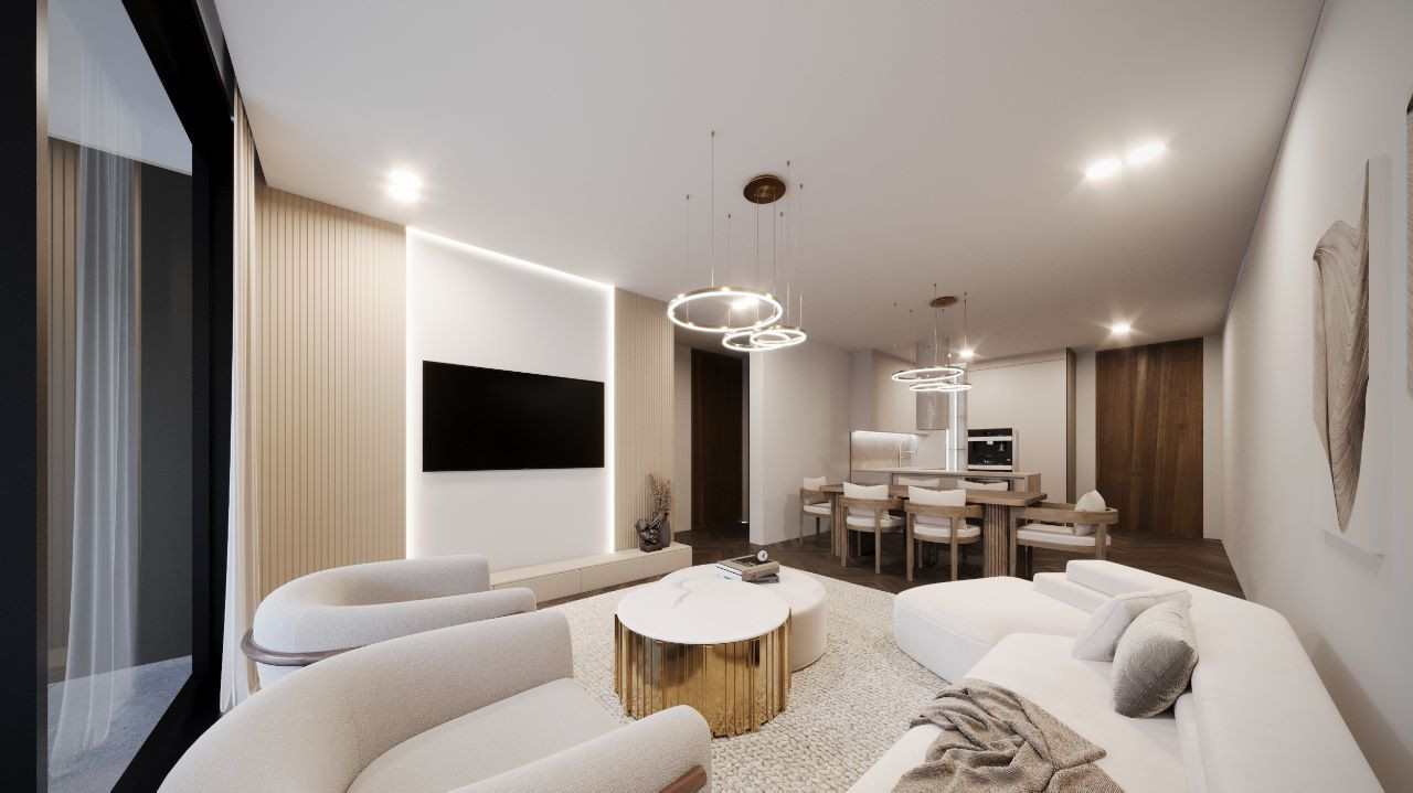 Apartment (Penthouse) in Aradippou, Larnaca for Sale