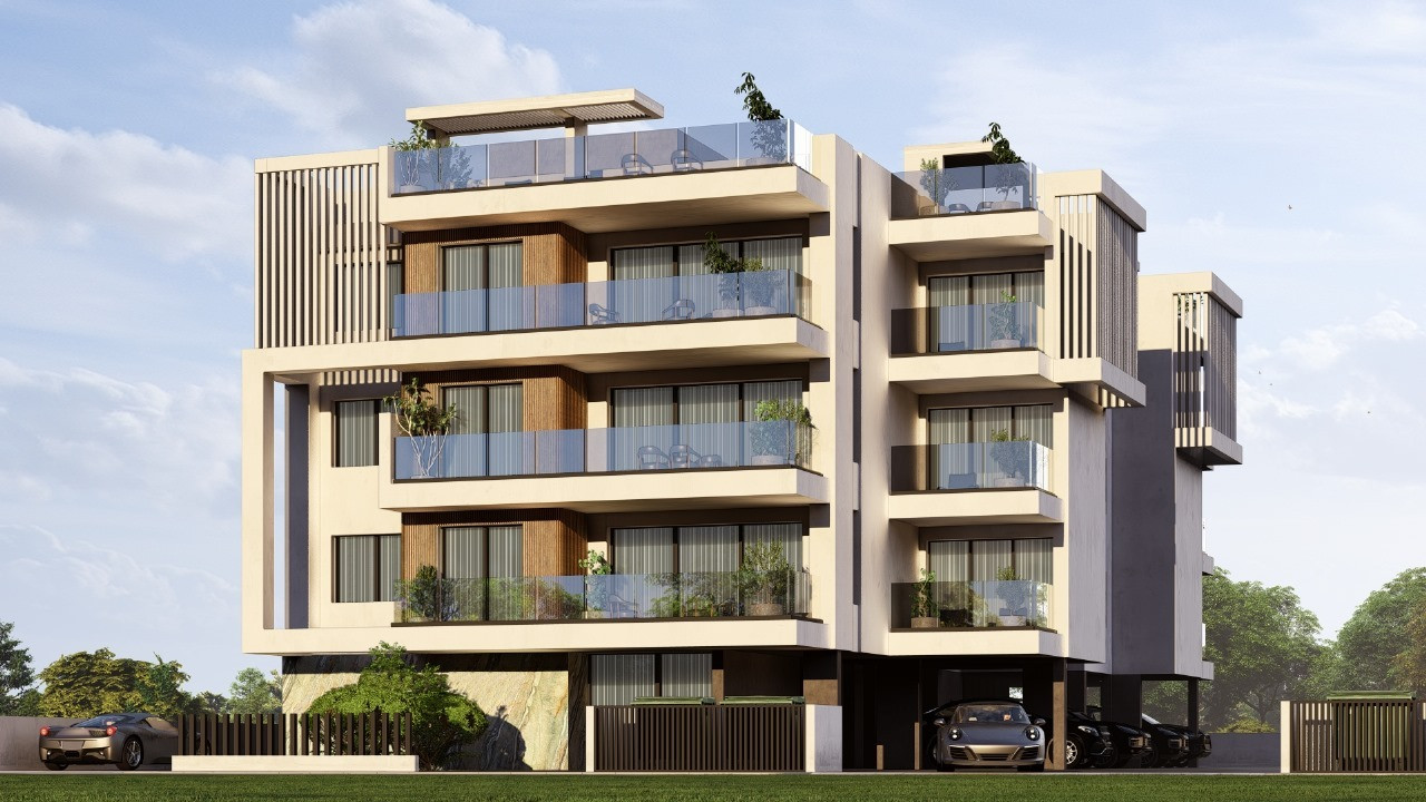 Apartment (Penthouse) in Aradippou, Larnaca for Sale