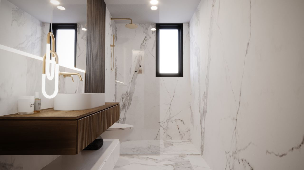 Apartment (Penthouse) in Aradippou, Larnaca for Sale