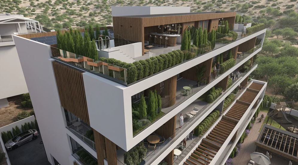 Apartment (Flat) in Germasoyia, Limassol for Sale
