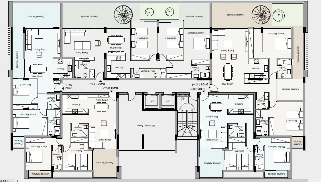 Apartment (Penthouse) in Germasoyia, Limassol for Sale