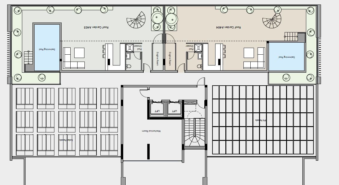Apartment (Penthouse) in Germasoyia, Limassol for Sale