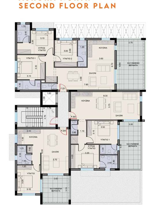 Apartment (Flat) in Aradippou, Larnaca for Sale
