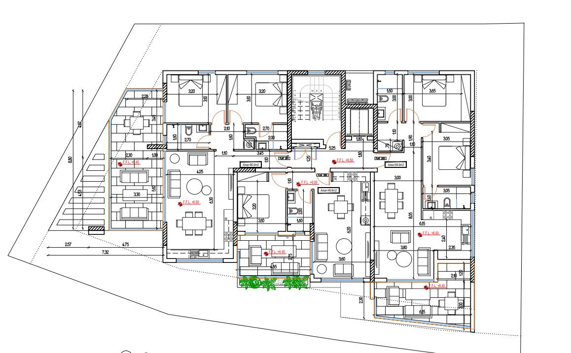 Apartment (Flat) in Aradippou, Larnaca for Sale