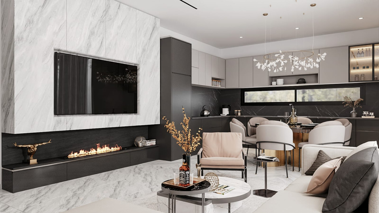 Apartment (Penthouse) in Aradippou, Larnaca for Sale