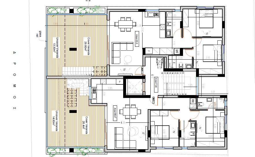 Apartment (Penthouse) in Vergina, Larnaca for Sale