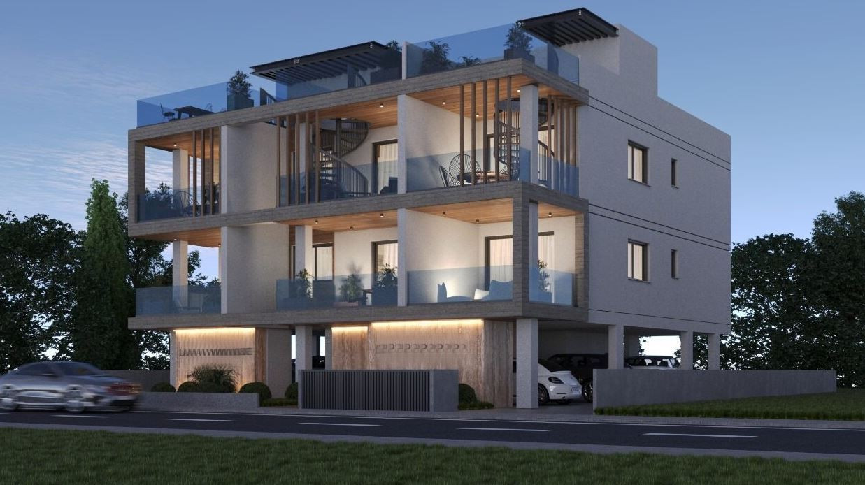 Apartment (Penthouse) in Livadia, Larnaca for Sale